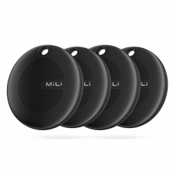 MiLi MiTag Android Smart Tag, Schlüsselfinder KeyFinder kompatibel mit Google Mein Gerät Finden APP (Android NUR), Bluetooth Key Finder für Gepäck/Taschen/Koffer/Brieftasche, 4er Pack Angebot bei HelloDeals
