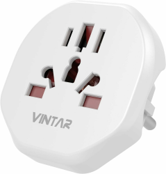VINTAR Universal Adapter an deutsche Schutzkontaktbuchsen (und ausländischer Geräte, z. B. Großbritannien, USA, China, Italien, Schweiz usw.) Reisestecker Reiseadapter Steckdosenadapter Angebot bei HelloDeals