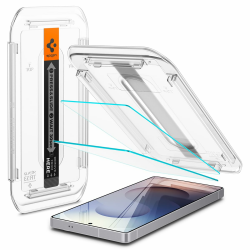 Spigen Glas.tR EZ Fit Schutzfolie kompatibel mit Samsung Galaxy S25 Ultra, 2 Stück, Kratzfest, Kristallklar, 9H Härte Folie Angebot bei HelloDeals