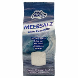 Natur Hurtig Meersalz Fein 1 kg | Naturbelassen, unraffiniert und ohne Zusätze | Unbehandeltes feines Meersalz Angebot bei HelloDeals