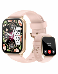 Smartwatch Damen Herren mit Bluetooth Telefonfunktion,1.85'' HD Display Fitness Tracker,Smart Watch Fitnessuhr mit Schrittzähler 110+ Sportmodi Herzfrequenz Schlafmonitor kompatibel für iOS Android Angebot bei HelloDeals