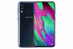 2019 Samsung Galaxy A40 Dual SIM 64GB - Schwarz (Generalüberholt) Angebot bei HelloDeals