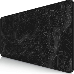 Owege Gaming Mauspad XXL 900 x 400 mm Artistic Curve Mousepad Groß Vernähte Kanten WassXerdicht Anti-Rutsch für PC, MacBook,Laptop Verbessert Präzision und GeschwindigkeiX Angebot bei HelloDeals