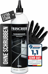 FRISCHER PROFESSIONAL 1000ml Fliesenreiniger & Fugenreiniger Konzentrat EXTRA STARK - Reiniger zum Entfernen von hartnäckigen Verschmutzungen, Kalk, Schmutz im Bad oder Flur Angebot bei HelloDeals