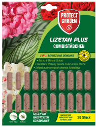 PROTECT GARDEN Lizetan Plus Combistäbchen, Langzeit-Schädlingsfrei und Premium-Dünger in Einem, 20 Stück Angebot bei HelloDeals