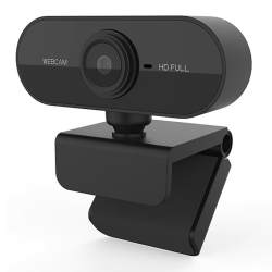 Webcam mit mikrofon Kamera pc cam, 1080p HD, 360° verstellbar USB Webcam für Konferenz Live Streaming Aufnahme Kompatibel mit Skype/Zoom/YouTube Angebot bei HelloDeals