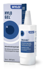 HYLO GEL Augentropfen bei trockenen Augen, langanhaltend, mit Hyaluronsäure, 10 ml Angebot bei HelloDeals