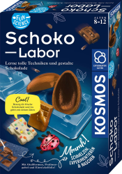 KOSMOS 654283 Fun Science - Schoko-Labor, Experimentier-Set für Kinder ab 8-12 Jahre, Schokolade selber Formen, Süßigkeiten und Geschenke selber Machen Angebot bei HelloDeals