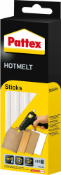 Pattex Hotmelt Sticks, Klebesticks für die Heißklebepistole, mit extrem hoher Transparenz, Heißkleber Sticks zum Basteln, Dekorieren und Reparieren, 1x10 Sticks, Transparent, 200 g Angebot bei HelloDeals