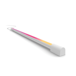 Philips Hue Play Gradient Light Tube weiß 75cm, 1100lm, Surround-Beleuchtung, bis zu 16 Mio. Farben, einstellbare Lichteffekte, steuerbar via App, für Fernseher geeignet Angebot bei HelloDeals