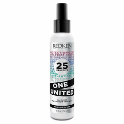 Redken Multi-Benefit-Treatment, Feuchtigkeitsspendendes Pflege-Spray für alle Haartypen, Hitzeschutz & Anti-Haarbruch, One United, 1 x 150 ml Angebot bei HelloDeals