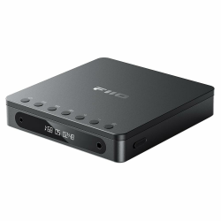FiiO DM13 Multifunktionaler tragbarer Stereo-Bluetooth-CD-Player mit ausdauerndem Akku, unterstützt USB-Ripping, optisch/koaxial/3,5 mm/4,4 mm Ausgänge (schwarzes Bluetooth) Angebot bei HelloDeals