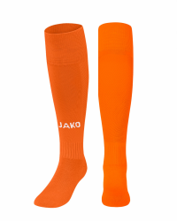 JAKO Unisex Stutzenstrumpf Glasgow 2.0 - JAKO Stutzen Fußball mit komfortablem Mesh-Einsatz an der Wade, herrliches Tragegefühl 39-42 Neonorange Angebot bei HelloDeals
