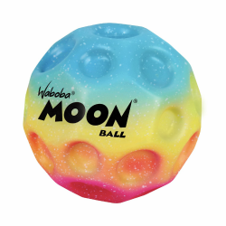 Waboba Moon Ball – am Höchsten Springender Gummiball – Patentiertes Original-Design – Ballkrater Erzeugen beim Aufprall EIN knallendes Geräusch – Leicht Greifbar – Flummies für Kinder Angebot bei HelloDeals