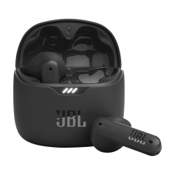 JBL Tune Flex TWS – Wasserdichte, True-Wireless In-Ear-Kopfhörer mit Noise-Cancelling in Schwarz – Mit bis zu 32 h Musikwiedergabe Angebot bei HelloDeals