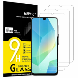NEW'C 3 Stück, Panzer Schutz Glas für Samsung Galaxy A16 5G, Frei von Kratzern, 9H Härte, HD Displayschutzfolie, 0.33mm Ultra-klar, Ultrabeständig Angebot bei HelloDeals