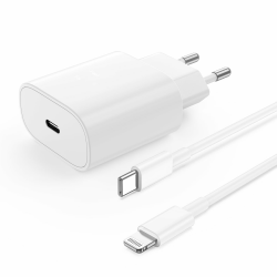 iPhone Ladegerät, iPhone Schnellladegerät mit Ladekabel 2m, iPhone Charger, USB C Netzteil Stecker Adapter Schnellladekabel Fast Charger für iPhone 14/13/12/11/Plus/Pro Max/SE/iPhone Mini Angebot bei HelloDeals