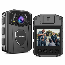 CAMMHD Z3 Bodycam 1440P 130°Sichtfeld, 3000mAh Körperkamera kontinuierliche Aufzeichnung 8–10 Stunden, Body Cam Wasserdicht Infrarot-Nachtsicht Geeignet für Polizei Feuerwehr usw(128G) Angebot bei HelloDeals