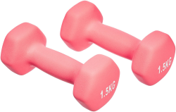 Amazon Basics Neopren Hanteln Gewichte (2er-Sets, 1kg - 5kg Hanteln) Angebot bei HelloDeals