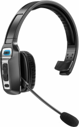 Yukigefe Bluetooth Headset mit Mikrofon, V5.2 Wireless Headset mit AI Noise Cancelling Taste, Wireless On-Ear Kopfhörer 60 Hrs Arbeitszeit, für Trucker Home Office Remote Work Zoom Angebot bei HelloDeals