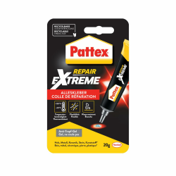 Pattex Repair Extreme, nicht-schrumpfender und flexibler Alleskleber, temperaturbeständiger Reparaturkleber, starker Kleber für innen und außen, 1x20g Tube Angebot bei HelloDeals
