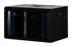 6 HE 19 Zoll - 19" Wandschrank - Serverschrank - Netzwerkschrank - mit Glastür (BxTxH) 600x440x368mm - NEU! 19Power GmbH Angebot bei HelloDeals