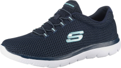 Skechers Damen Summits Lite Sneaker 40 EU Marine Light Blau Angebot bei HelloDeals