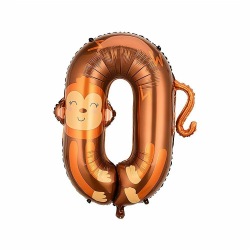 Vthoviwa 40 Zoll/18 Farbens Luftballon Zahlen 0 Tier, Luftballon 0. Geburtstag Foil Ballon, 0123456789,10-19,20-25,30,40,50,60,70,80,90, Folienballon 0 Party Dekoration Helium Unterstützen Tier 0 Angebot bei HelloDeals