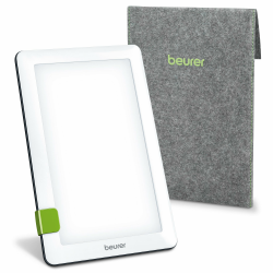 Beurer TL 30 Tageslichtlampe, Simulation von Tageslicht, bis zu 10.000 Lux, Medizinprodukt, flimmer- und UV-freie LED-Technologie, Tageslichtleuchte mit verstellbarer Halterung und Tasche Angebot bei HelloDeals