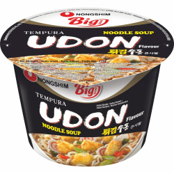 Nong Shim Instantnudeln Udon Big Bowl - Koreanische Ramen Suppe - schnelle Zubereitung - 1er Pack à 111g Angebot bei HelloDeals
