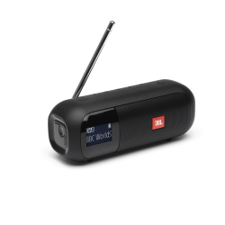 JBL Tuner 2 Radiorekorder in Schwarz – Tragbarer Bluetooth Lautsprecher mit MP3, DAB+ und UKW Radio – Kabelloser Musikgenuss von bis zu 12 Stunden Angebot bei HelloDeals