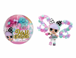 L.O.L. Surprise! Hair Beads Tots - Sammlerpuppe mit 60+ Haarperlen - Haarperlenpuppe mit DIY-Frisuren - Geeignet für Mädchen und Jungen ab 4 Jahren Angebot bei HelloDeals