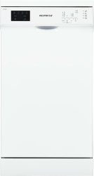 Respekta Freistehender Geschirrspüler Bela 45 cm/unterbaufähig durch abnehmbare Abdeckung / 4 Programme/Halbe Beladung/Startzeitvorwahl/leise/LED Display / 10 Maßgedecke / GSPS45V / Weiß Angebot bei HelloDeals