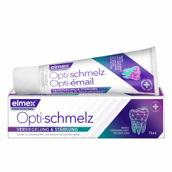 elmex Zahnpasta Professional Opti-schmelz Versiegelung & Stärkung 75ml – medizinische Zahnreinigung mit Aminfluorid versiegelt den Zahnschmelz – schützt vor Zahnschmelzabbau Angebot bei HelloDeals