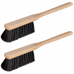 Handfeger Langer Stiel 2er Set, Made in Germany, Handfeger lang, Handbesen mit langem Stiel, Langstiel Handkehrer Angebot bei HelloDeals