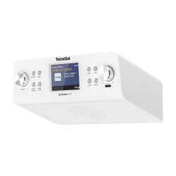 TechniSat DIGITRADIO 21 IR - Küchenradio (Unterbauradio inkl. Montageplatte, Internetradio DAB+, DAB, UKW, Farbdisplay, Wecker, Kopfhöreranschluss) weiß Angebot bei HelloDeals
