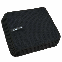 KinHwa Spültuch schwarz Spüllappen schwarz Waffeltuch Mikrofasertuch waschbar Spültücher für Küche Dicke Putzlappen Fusselfrei 20cmx20cm 6 Stück Angebot bei HelloDeals