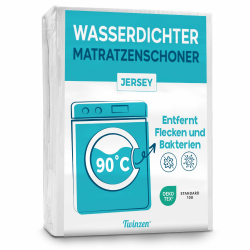 Twinzen - Matratzenschoner 70x140 cm - Wasserdicht und Atmungsaktiver Schutz - Matratzenschutz 70 x 140 cm Angebot bei HelloDeals