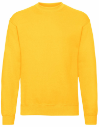 Fruit of the Loom Herren Classic Set-in Sweat Sweatshirt XL Yellow (Sunflower Yellow) Angebot bei HelloDeals