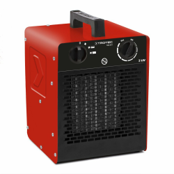 TROTEC Keramik Heizlüfter TDS 20 C – Heizleistung 2 kW / 3 kW – Elektroheizer Luftmenge 180 m³/h – Elektroheizung mit Thermostat Angebot bei HelloDeals