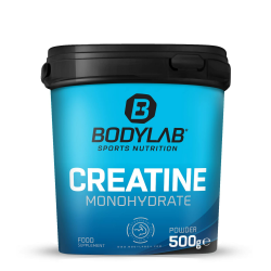 Bodylab24 Creatine Powder 500g, reines Creatin Monohydrat Pulver, 100 Portionen, Produkt der Kölner Liste Angebot bei HelloDeals