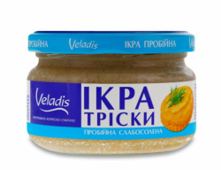 Veladis Kaviar Kabeljau proboynaya leicht gesalzen, brotaufstrich dorschrogen 180g Angebot bei HelloDeals