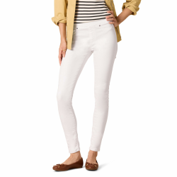 Amazon Essentials Damen Pull-On Stretch-Jeggings mit mittelhohem Bund (in Übergrößen erhältlich) 38 Kurz Weiß Angebot bei HelloDeals