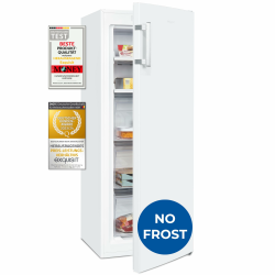 Exquisit Gefrierschrank NoFrost, Tiefkühlschrank groß, 161 Liter, Schnellgefrieren, Alarm-Funktion, GS5231-NF-H-040C weiss Angebot bei HelloDeals