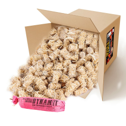 Panorama24 10 kg Kamin-Anzünder und Grill-Anzünder ca. 800 Stück (Ofen-anzünder, Anzündwolle, Anzündhilfe) aus Bio Holz-Wolle und Wachs - schnell und umweltfreundlich Angebot bei HelloDeals