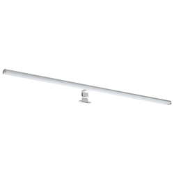 SEBSON® LED Spiegelleuchte 120cm Bad IP44 - Aufbauleuchte + Klemmleuchte, neutralweiß 4000K 15W 1500lm Aluminium - Schminklicht, Spiegellampe 1200x98x44mm Angebot bei HelloDeals