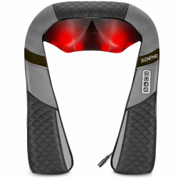 RENPHO Massagegerät Schulter Nackenmassagegerät mit Wärme, Shiatsu Massagegerät mit 3D-Massage von tiefem Gewebe, Massagegerät Macken, Massage für Nacken, Rücken, Geschenke für Frauen, Männer Angebot bei HelloDeals