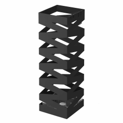 SONGMICS Schirmständer Regenschirmständer Wasserauffangschale und Haken Werden verschenkt 49 cm Schwarz LUC16B Angebot bei HelloDeals