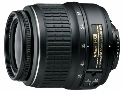 Nikon AF-S DX Zoom-Nikkor 18-55mm 1:3.5-5.6G ED II Lens Black (Generalüberholt) Angebot bei HelloDeals