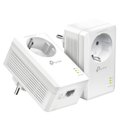 TP-Link TL-PA7019P KIT AV1000 Gigabit Powerline Adapter mit Steckdose (1x Gigabit Port, Plug und Play, energiesparend, kompatibel zu allen gängigen Powerline Adaptern) weiß Angebot bei HelloDeals